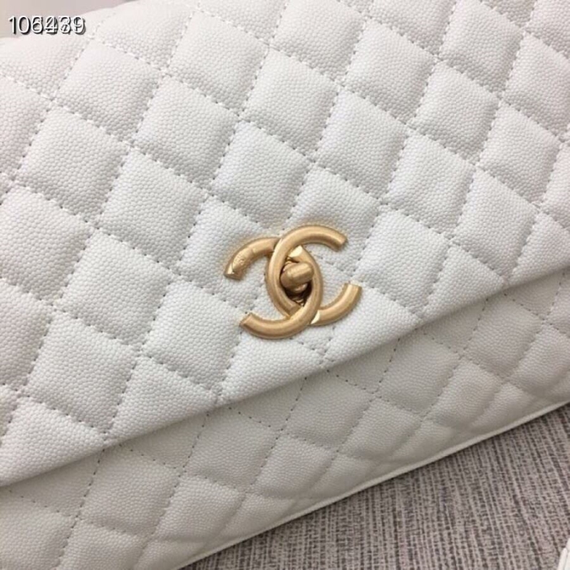 Ch**el top handle bags